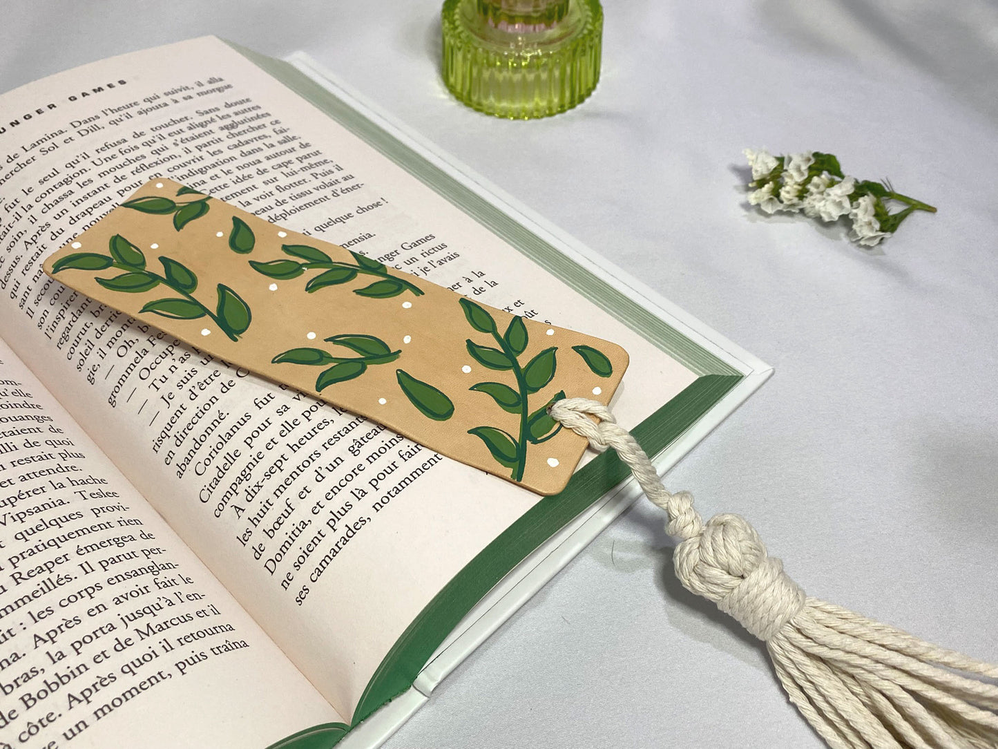 Marque-page "Jardin Fleuri"