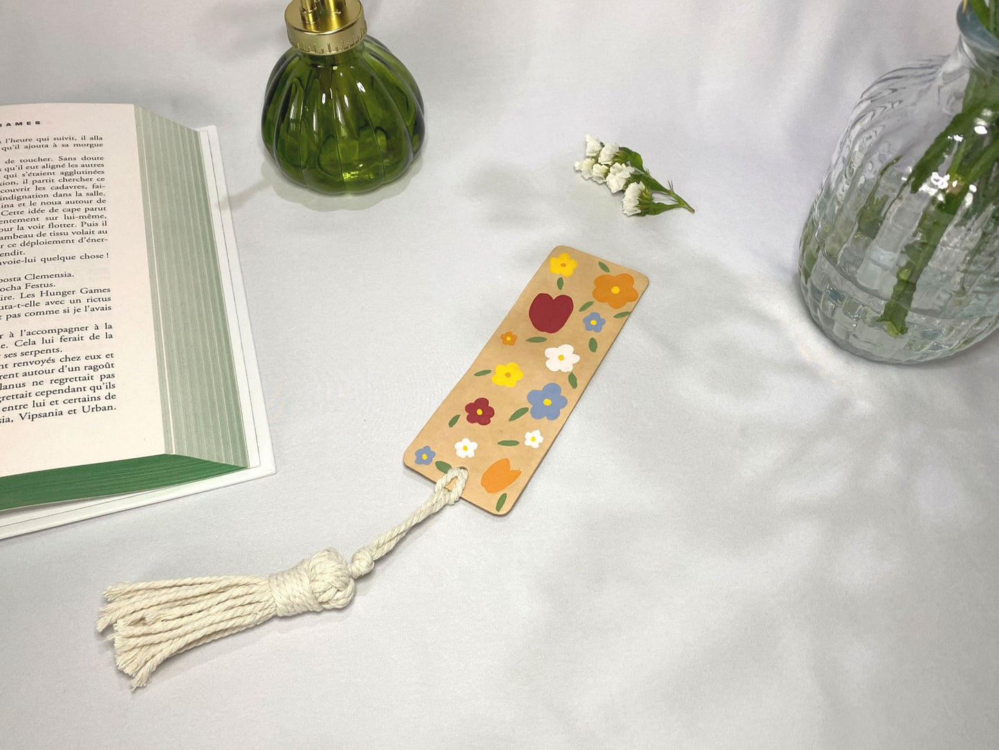 Marque-page "Jardin Fleuri"