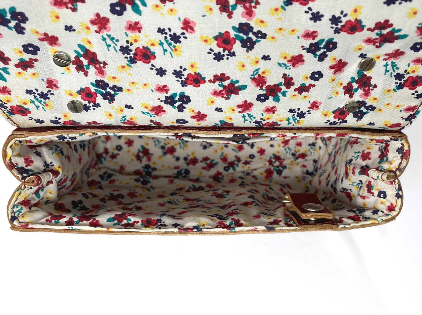 Sac bandoulière à anneau "Jardin Fleuri"