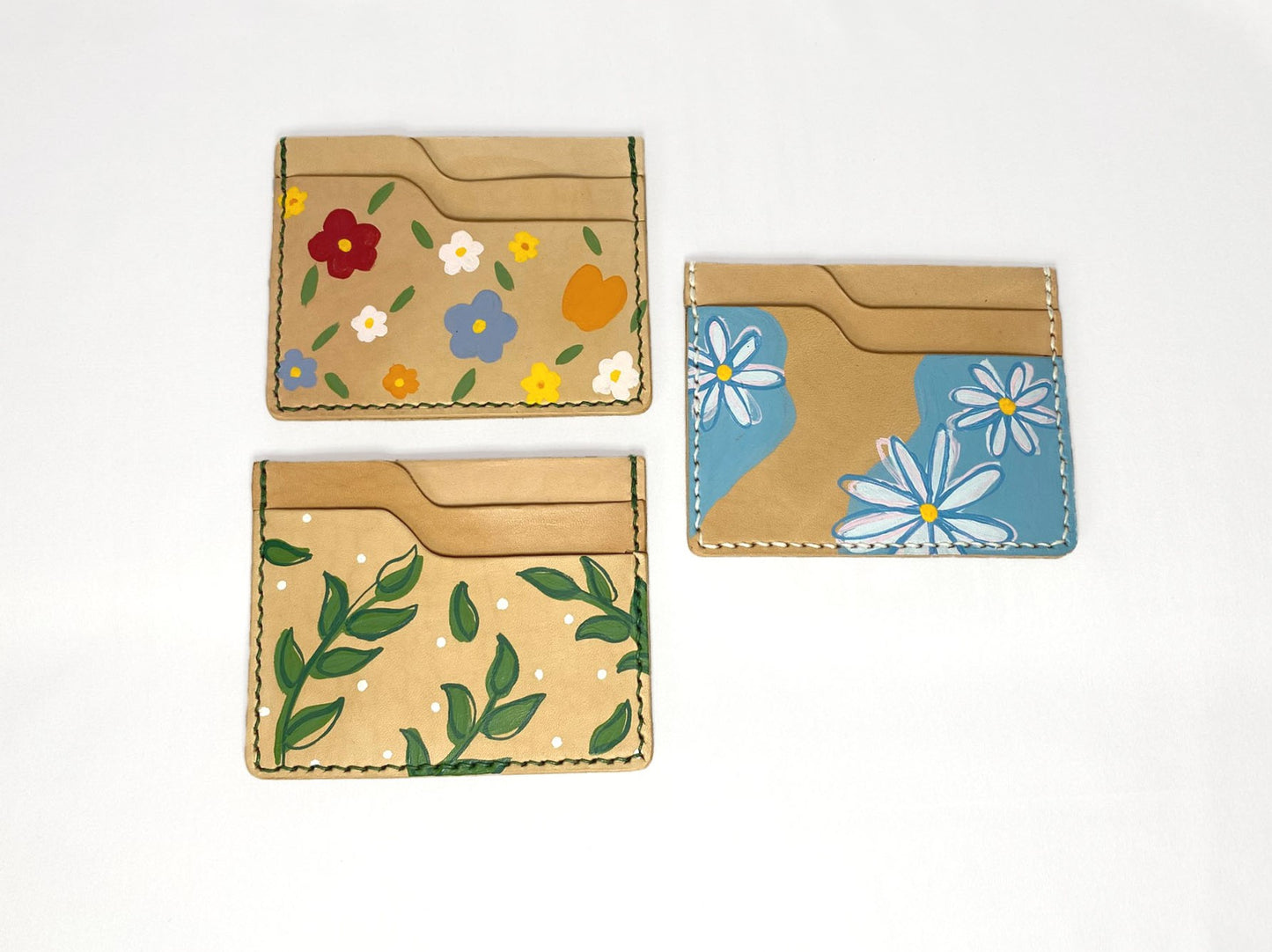 Porte cartes "Jardin Fleuri"