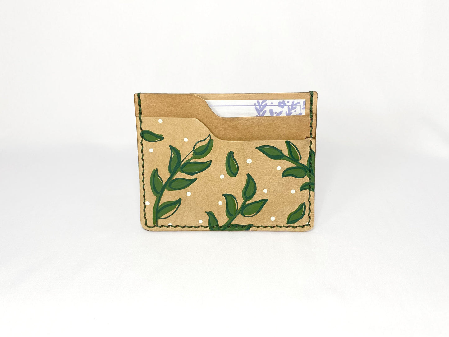Porte cartes "Jardin Fleuri"