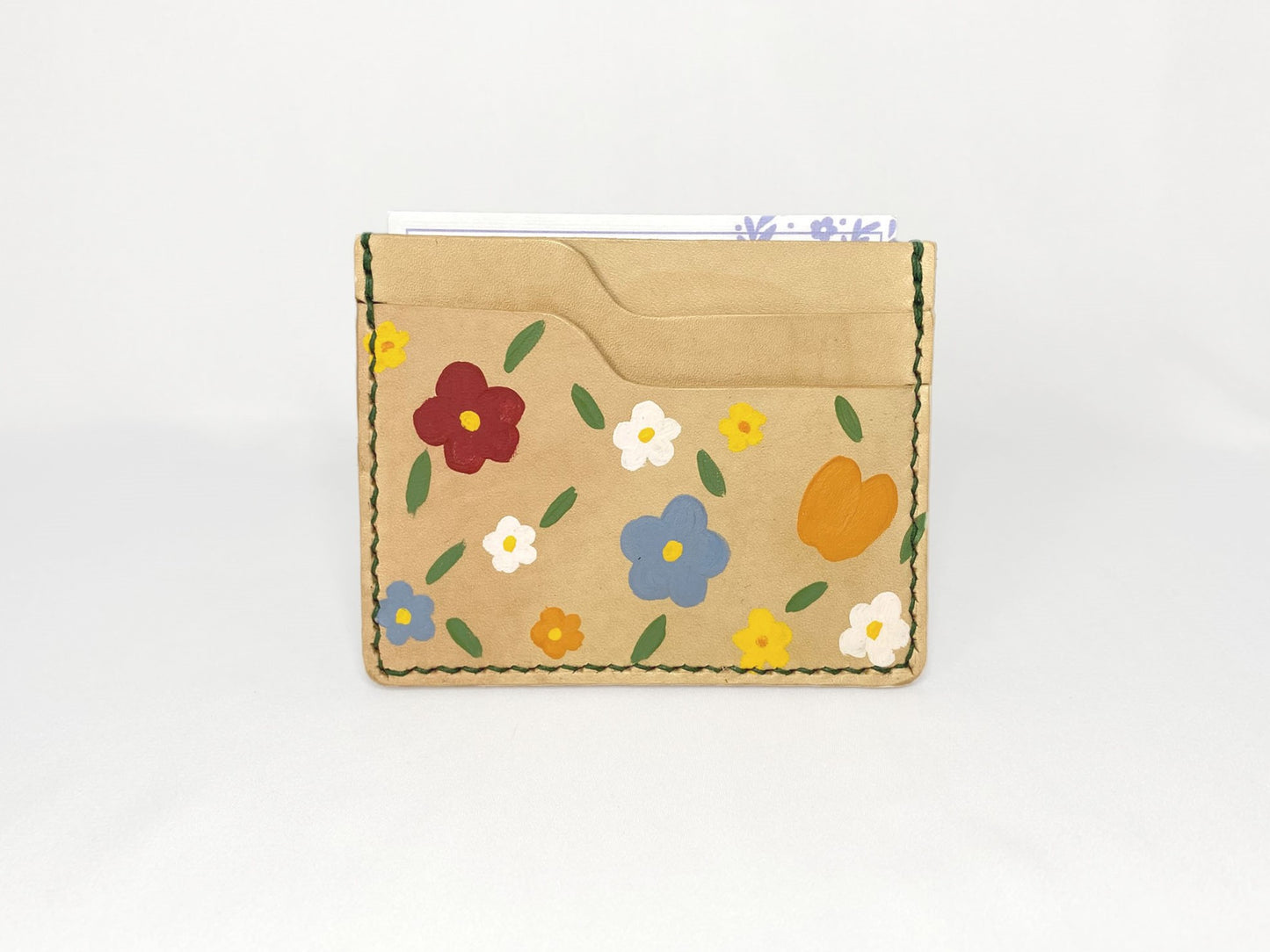 Porte cartes "Jardin Fleuri"