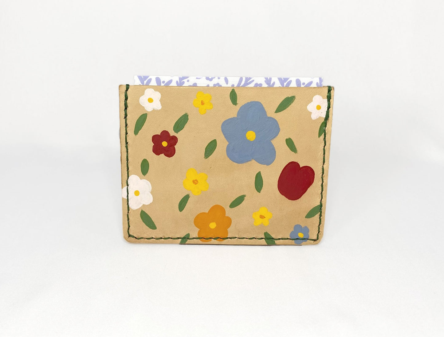 Porte cartes "Jardin Fleuri"