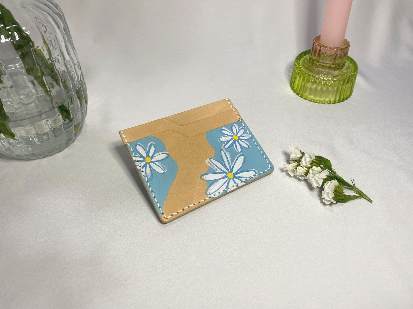Porte cartes "Jardin Fleuri"