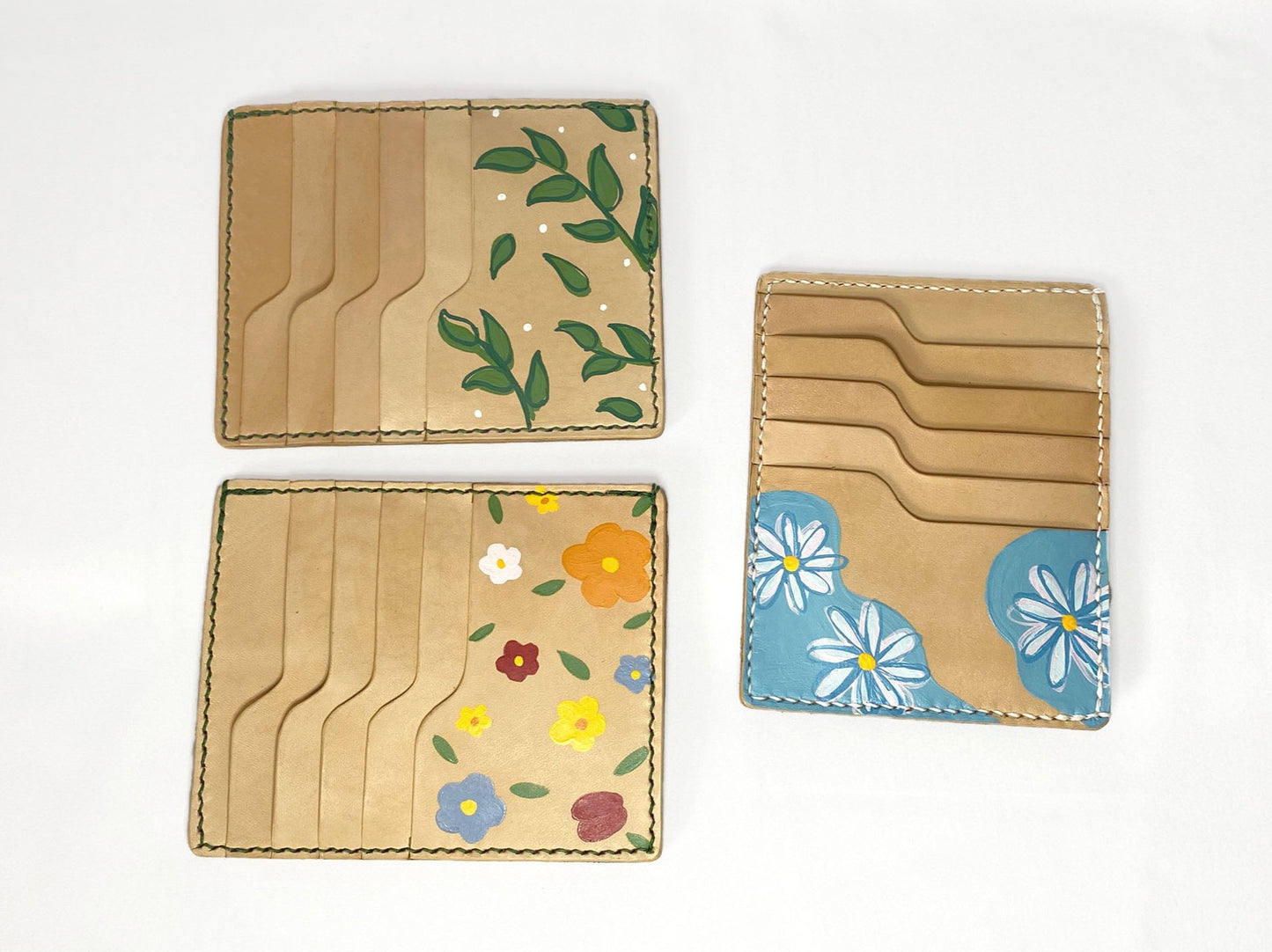 Grand Porte Cartes "Jardin Fleuri"