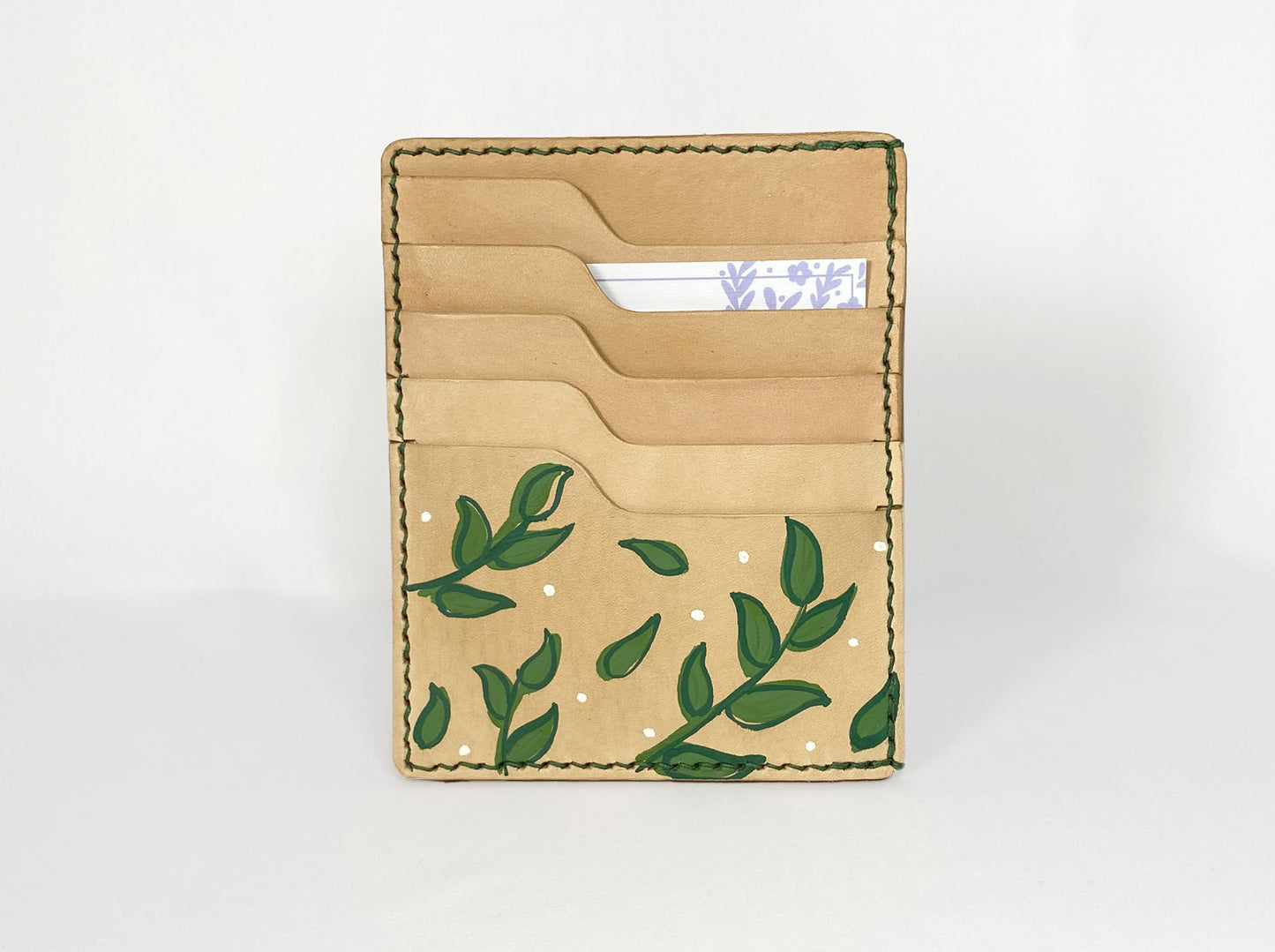 Grand Porte Cartes "Jardin Fleuri"