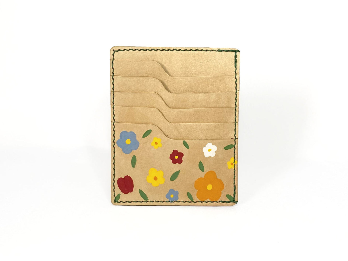 Grand Porte Cartes "Jardin Fleuri"
