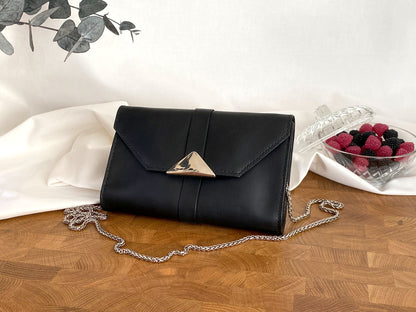 Pochette cuir