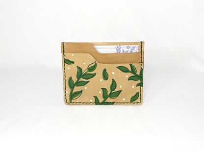 Porte cartes "Jardin Fleuri"